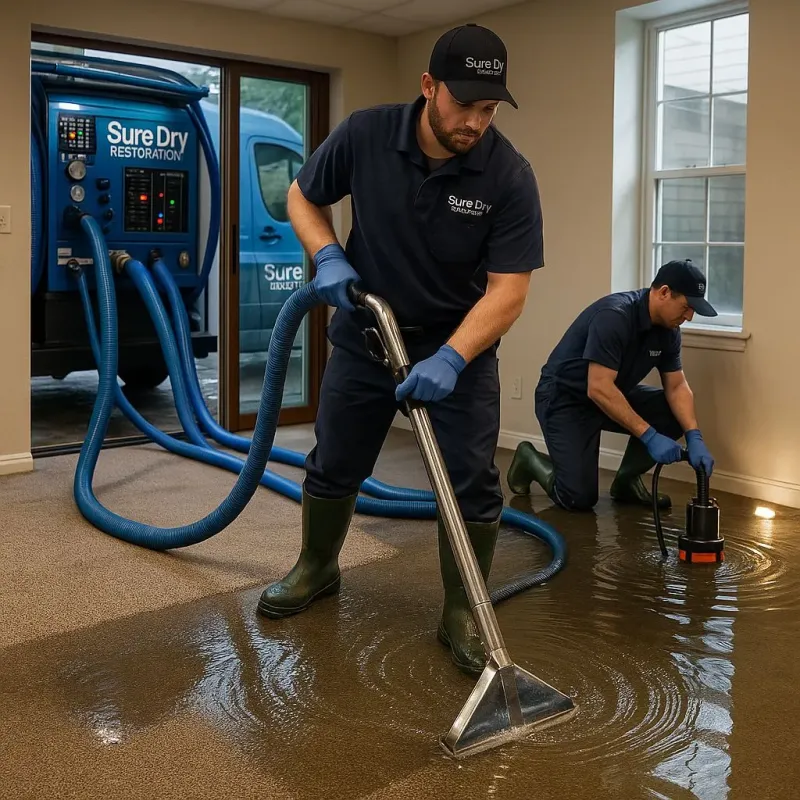 Water Extraction and Removal process in Oak Hills Place, LA